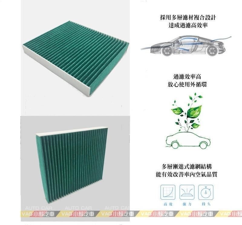 Skoda Rapid Roomster Praktik Fabia(5J6/5J9/NJ3/NJ5) (6R0) 活性碳 空調濾網 冷氣濾網 全新