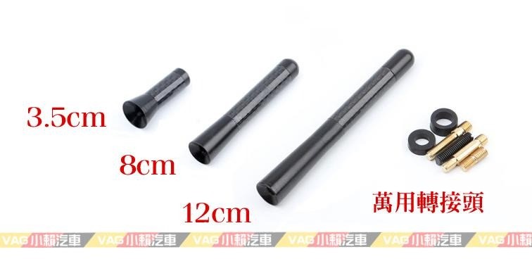 (VAG小賴汽車)MINI Swift Tida Peugeot 207 208 307 308 碳纖維 鋁合金天線