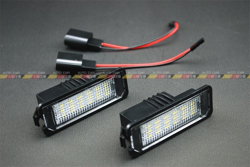 (VAG小賴汽車)Golf 5 Passat b6 Eos 牌照燈 車牌燈 LED 白光 全新