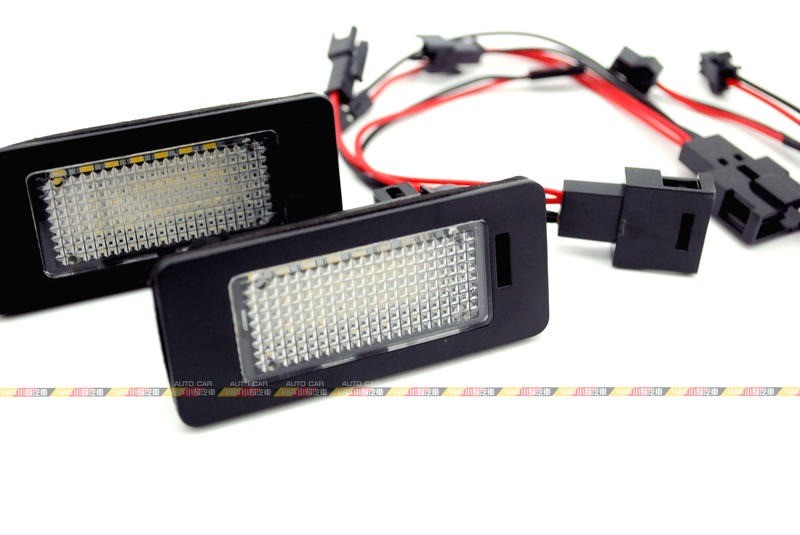 (VAG小賴汽車)A4 B8 B8.5 A6 C7 A7 牌照燈 車牌燈 LED 白光 全新