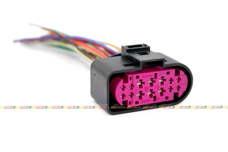 (VAG小賴汽車)VW Audi Skoda 1J0973737 大燈 插頭 全新