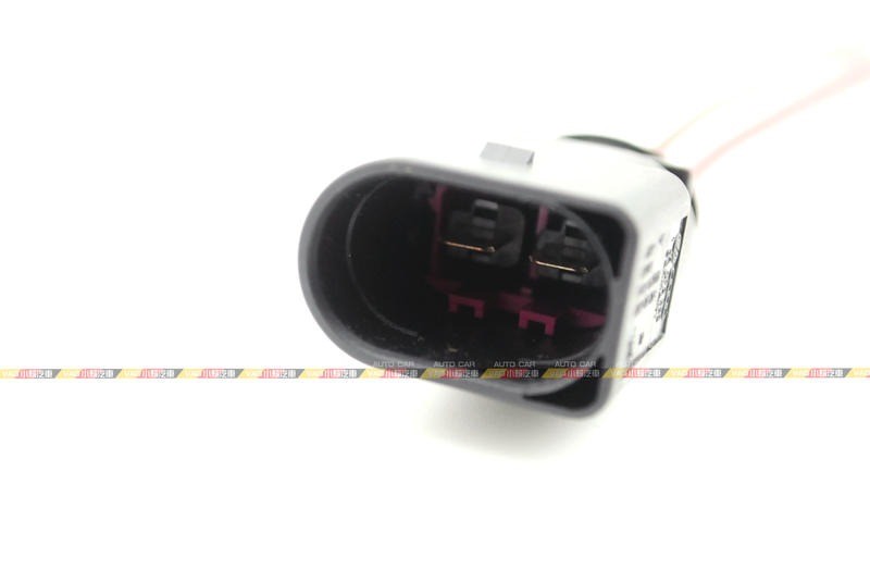 (VAG小賴汽車)VW Audi Skoda 1J0973852 風扇 插頭 全新