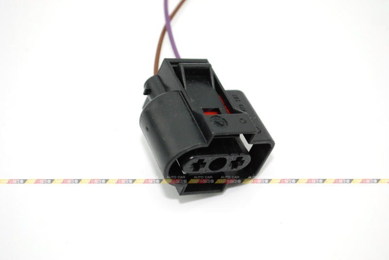 (VAG小賴汽車)VW Audi Skoda 1J0973202 副水桶 感知器 插頭 全新