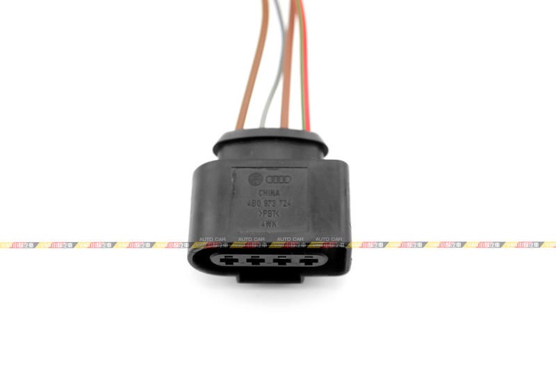 (VAG小賴汽車)VW Audi Skoda 4B0973724 點火 線圈 插頭 全新