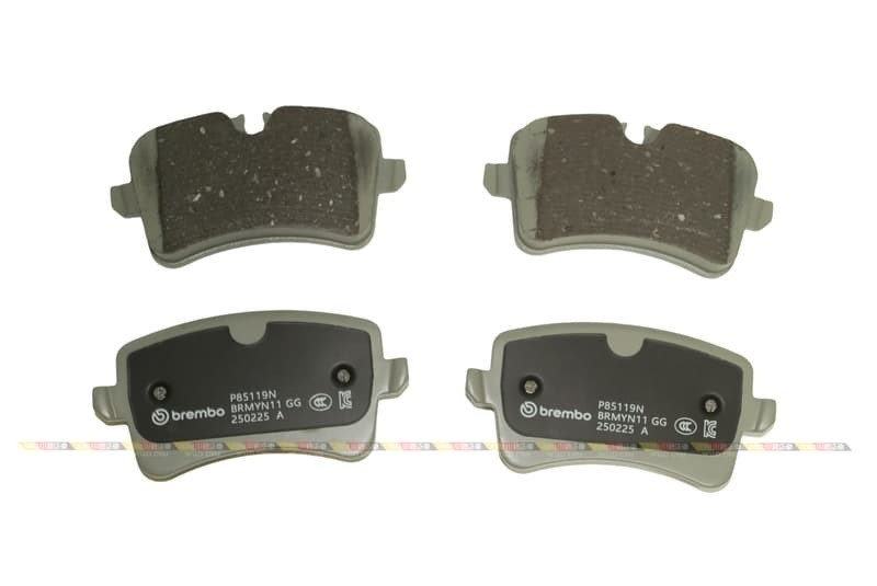 (VAG小賴汽車)Porsche 後輪 煞車皮 來令片 Brembo 陶瓷 P85119N 全新