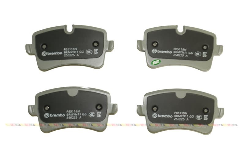 (VAG小賴汽車)Porsche 後輪 煞車皮 來令片 Brembo 陶瓷 P85119N 全新