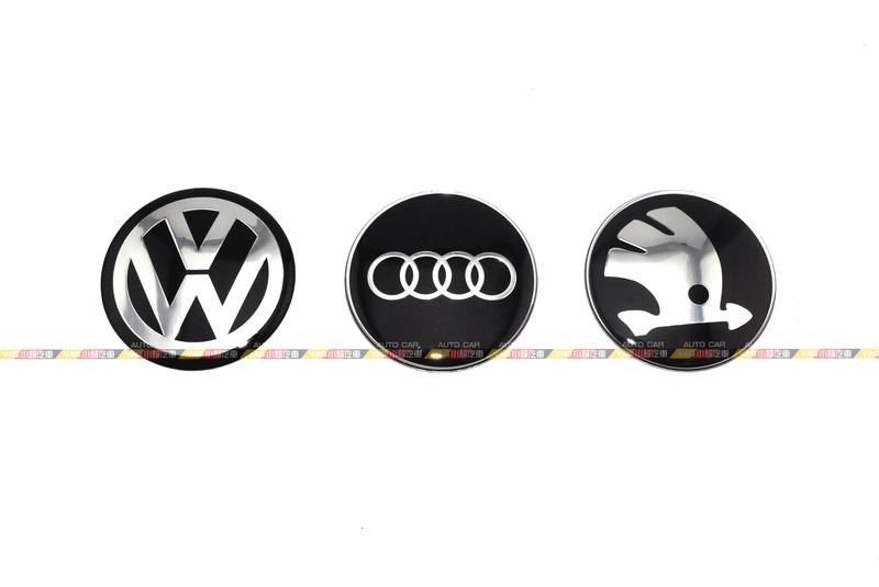 (VAG小賴汽車)VW Audi Skoda 改裝 輪胎蓋 鋁圈中心蓋 改裝鋁圈 貼紙 全新