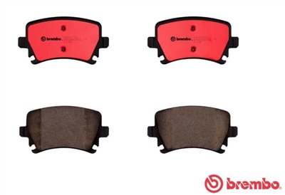 Octavia Superb Yet 後輪 煞車皮 來令片 Brembo 陶瓷 公司貨