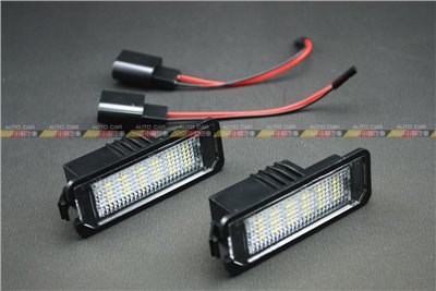 (VAG小賴汽車)Golf 5 Passat b6 Eos 牌照燈 車牌燈 LED 白光 全新