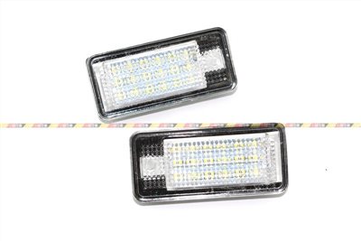 (VAG小賴汽車)Audi A8 Q7 RS3 RS6 牌照燈 車牌燈 LED 白光 全新