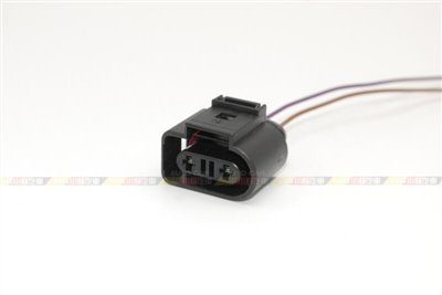 (VAG小賴汽車)Audi VW Skoda 1K0973202 插頭 全新