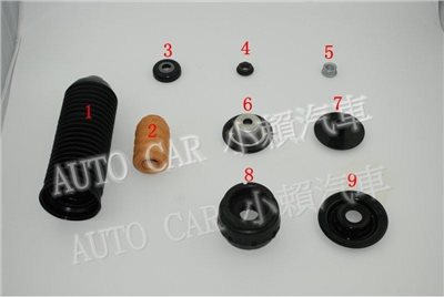 (VAG小賴汽車)VW Golf 4 Bora Beetle 前 避震器 防塵套 修理包 全新