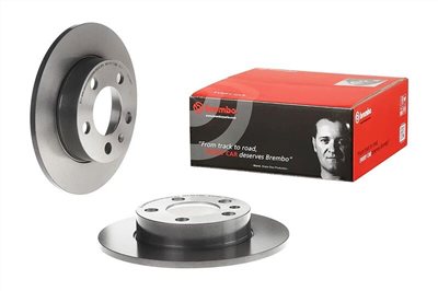 (VAG小賴汽車)Polo 9N 6R 後 煞車盤 碟盤 230mm Brembo 平面盤 全新
