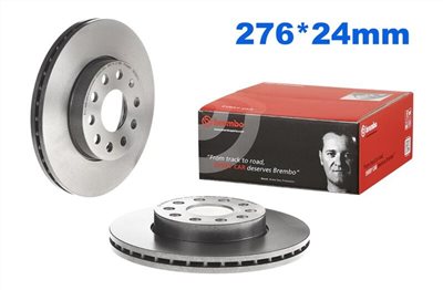 (VAG小賴汽車)A3 8V Octavia 前 煞車盤 碟盤 276mm Brembo 平面盤 全新