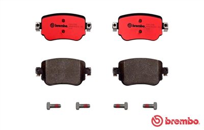 (VAG小賴汽車)Caddy Polo 後輪 煞車皮 來令片 Brembo 陶瓷 P85135N 全新