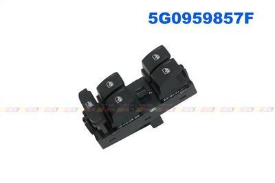 (VAG小賴汽車)Polo A1 T-Cross 車窗開關 前右 後左 後右 5G0959855P 全新